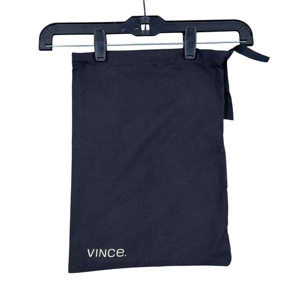 Vince Dust Bag Unisex Small Cotton Black